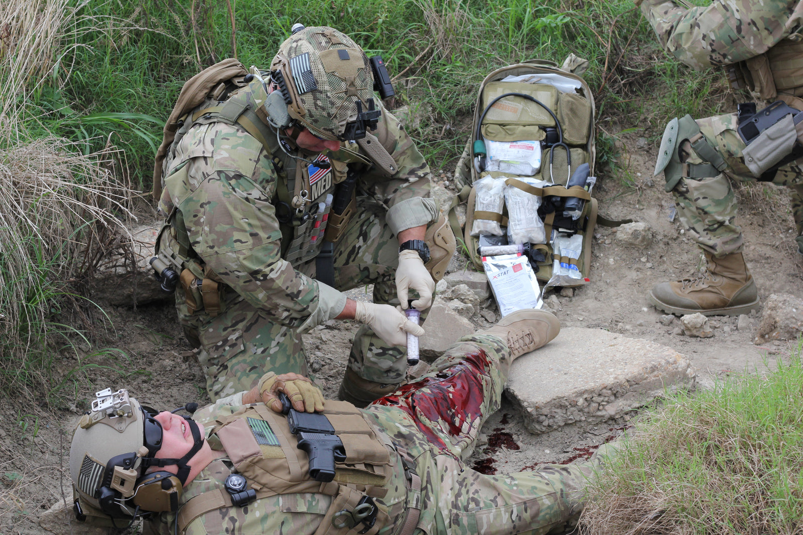 XSTAT featured in Deployed Medicine training video